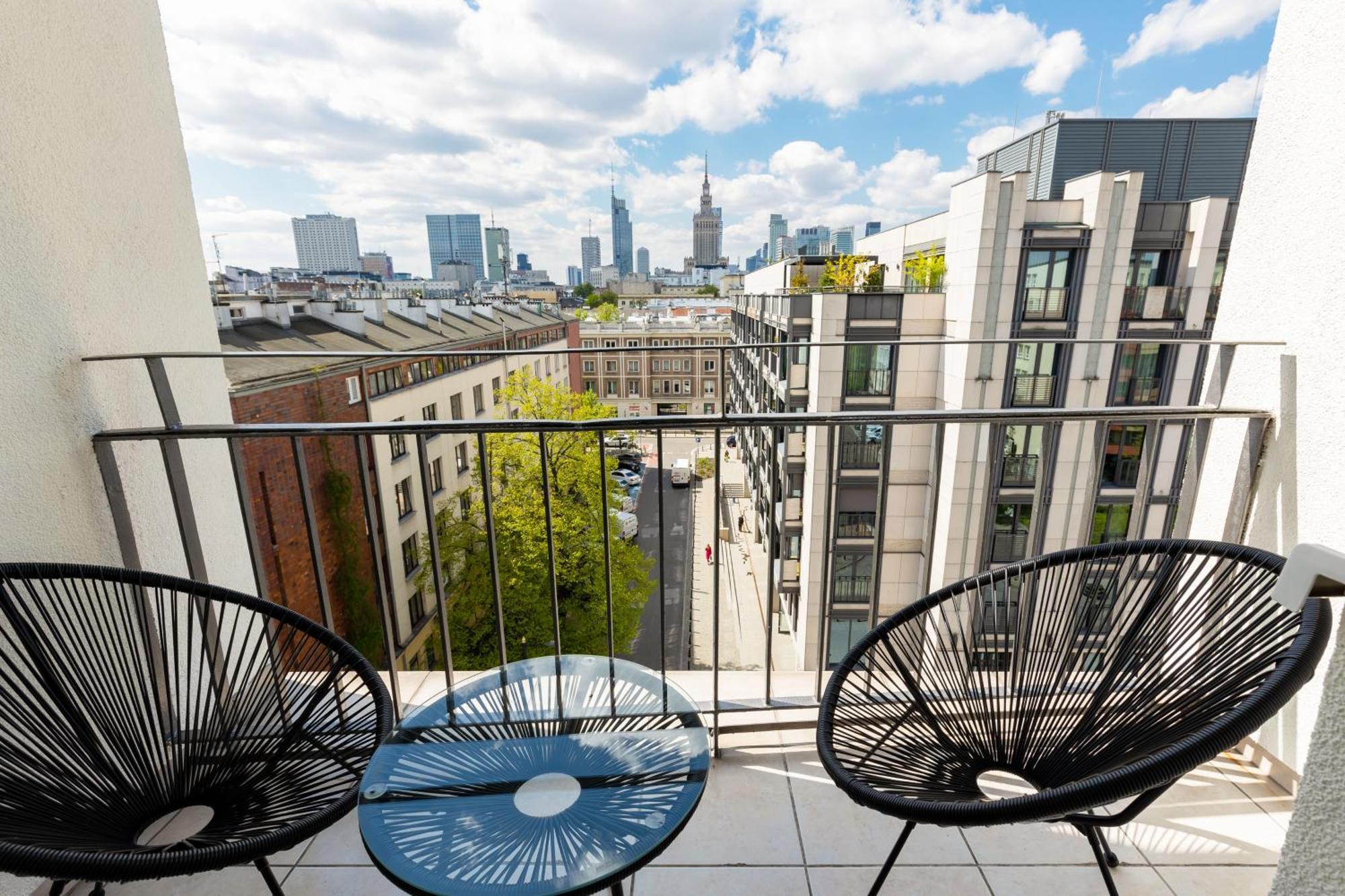 City Panorama Spacious Apartment By Renters Prestige Warschau Buitenkant foto