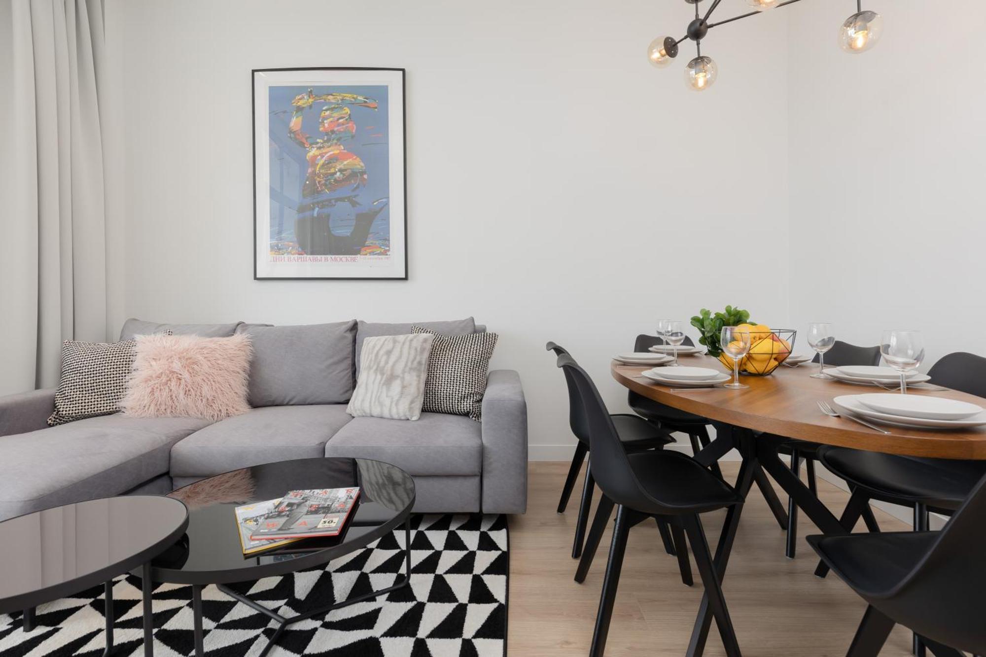 City Panorama Spacious Apartment By Renters Prestige Warschau Buitenkant foto