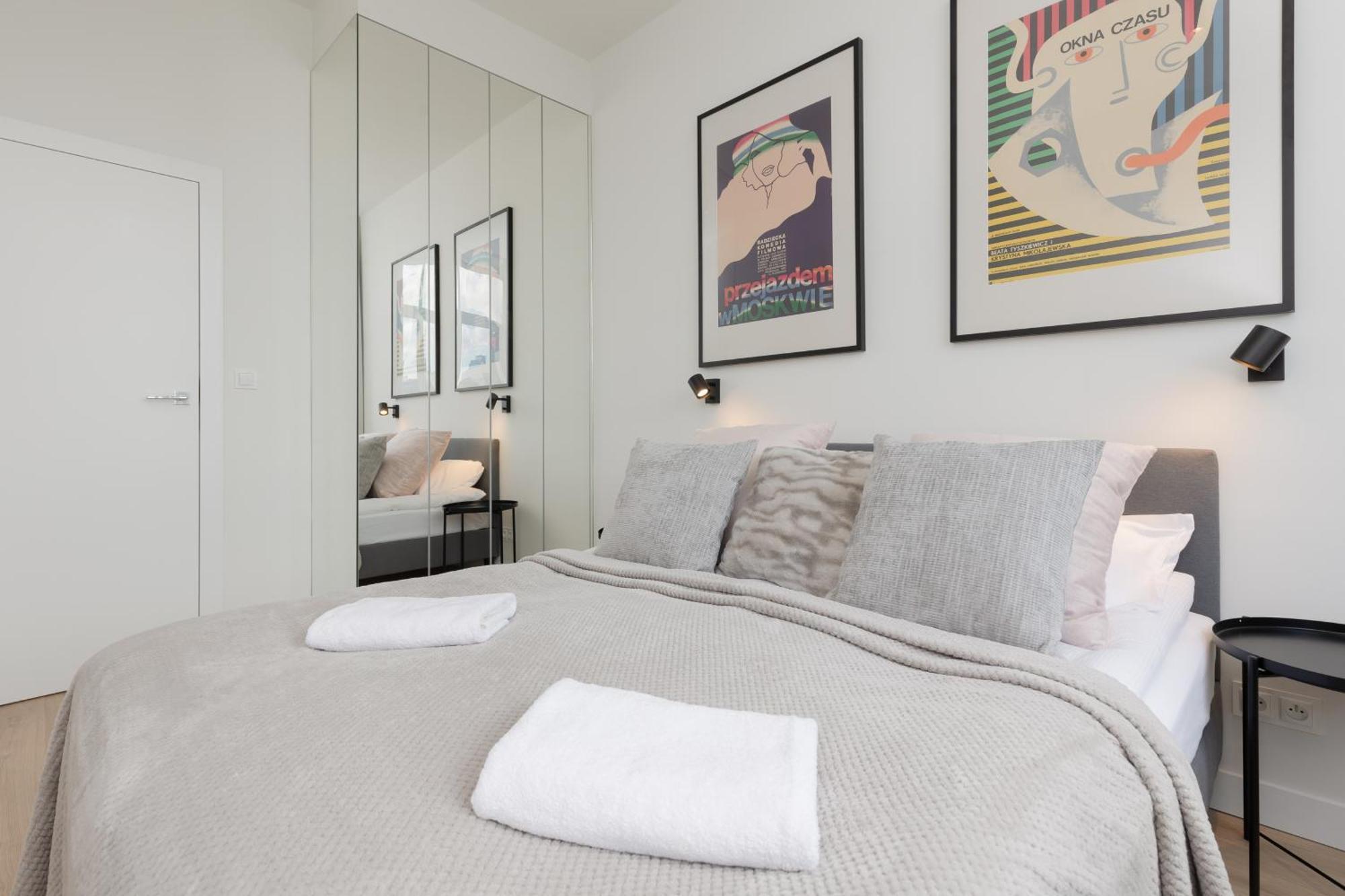 City Panorama Spacious Apartment By Renters Prestige Warschau Buitenkant foto