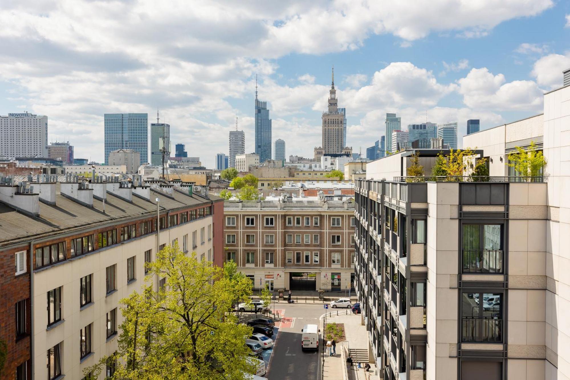 City Panorama Spacious Apartment By Renters Prestige Warschau Buitenkant foto