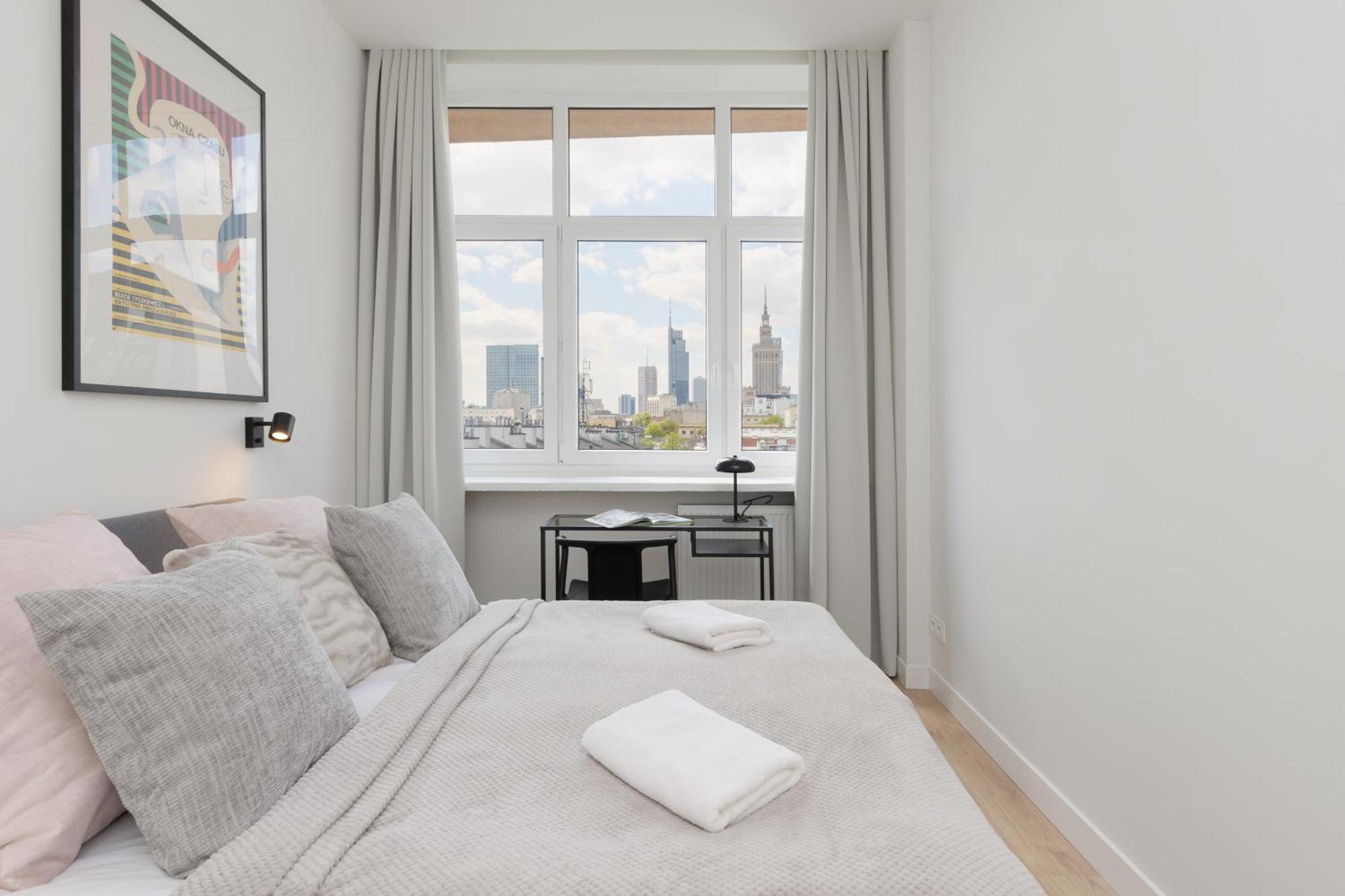 City Panorama Spacious Apartment By Renters Prestige Warschau Buitenkant foto