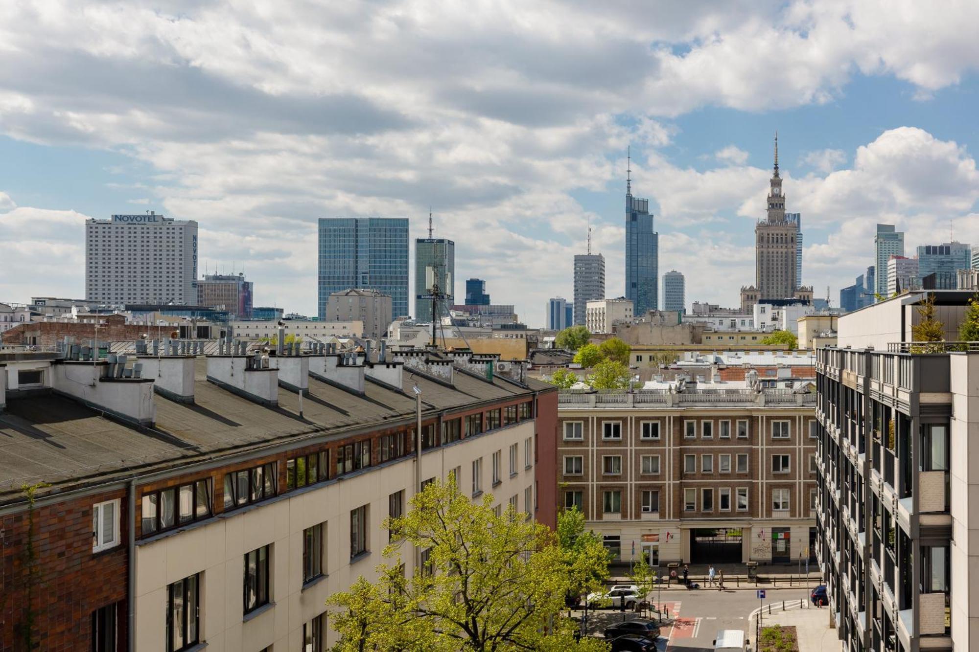 City Panorama Spacious Apartment By Renters Prestige Warschau Buitenkant foto